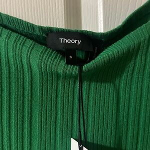 Theory Jade Ribbed Knit Top